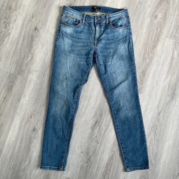 Frye Medium Wash Mid-Rise Blue Jeans - Picture 1 of 6